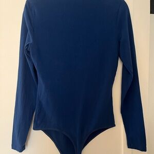Abercrombie Navy Blue longsleeve bodysuit